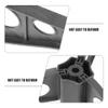 HOLIDYOYO 10pcs Black ABS Xmas Tree Stand Bracket for Christmas Party view 4