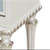 Acme Ansaldo Contemporary Wood Console Cabinet in Pearl White/Blue view 3
