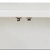 Acme Ansaldo Contemporary Wood Console Cabinet in Pearl White/Blue view 4