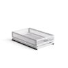 HEVOY Pull Out Cabinet Organizer, Slide Out Drawers Fixed with Adhesive Nano Film, Pantry Shelves Sliding Drawer Storage Organization for Kitchen/Bathroom/Bedroom (15.7*9.4*3.9inch/40*24*10cm) view 1