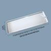 YONGYILI Central Air Conditioning Water Collecting Drainage Pan, Stainless Steel Condensate Drain Pad, Drain Fitting Kit with 2m Drain Pipe(810 * 240mm) view 2
