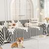 Colcover Sofa Cover Anti Cat and Dog Scratch Sectional Couch Covers Sofa Slipcovers Washable Sofa Furniture Protector Anti Slip Thickened (Black, 71X165(Four Seats)) view 1