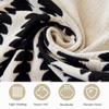 Colcover Sofa Cover Anti Cat and Dog Scratch Sectional Couch Covers Sofa Slipcovers Washable Sofa Furniture Protector Anti Slip Thickened (Black, 71X165(Four Seats)) view 2