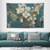 Tapestry Wall Hanging 30 X 40 in Decorates Tapestrys for Bedroom Almond Blossom Wall Tapestry Soft Aesthetic Wall Decor Tapestries for Living Room Personalized Wall Blanket view 3
