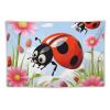 LMNGH Tapestry Wall Hanging 30 X 40 in Decorates Tapestrys for Bedroom Cartoon Ladybug Flower Wall Tapestry Soft Aesthetic Wall Decor Tapestries for Living Room Personalized Wall Blanket view 1
