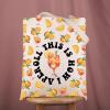 Gzrlyf Orange Cocktail Gift Bridesmaid Tote Bag Italian Bachelorette Cocktail Summer Beach Bag view 3