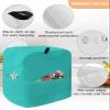 Lsrtoss Stand Mixer Cover, Turquoise Farmhouse Kitchen Mixer Covers for Accessories with Pockets, Modern Pure Turquoise Kitchen Mixer Cover Compatible with 5-8 Quart Mixers, M view 3