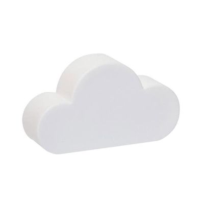 SagaSave 4 Colors Optional Cloud Magnetic Wall Key Holder - Easy to Mount Adhesive sticker - Powerful Magnets Keep Keychains and Loose Keys Securely in Place for Wall Door(White)