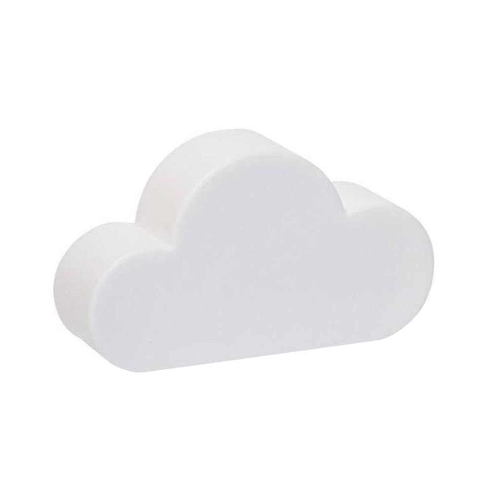 SagaSave 4 Colors Optional Cloud Magnetic Wall Key Holder - Easy to Mount Adhesive sticker - Powerful Magnets Keep Keychains and Loose Keys Securely in Place for Wall Door(White)