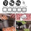 Electric Vegetable Fruit Dicer, Vegetable Cutting, 4 In 1 Electric Food Dicer, 600w Food Processor, With 6/8/10/13/15mm Dicing Molds,110V view 2