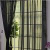 Amunpitic Semi Sheer Window Curtains, 2 Panels Sheer Curtains, Window Drapes for Kids Room, Sheer Window Curtain, Transparent Curtain for Yard, Patio, Villa, Parlor view 1