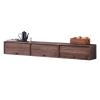 Bedroom Living Room Background Wall-Mounted TV Cabinet TV Cabinet Organizer Unit Practical TV Cabinet for Storage Items Decoration Furniture(150 * 25 * 25cm) view 1