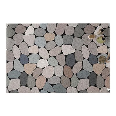 Anti Slip Shower Mat with Drainage Holes,PVC Loofah Shower Anti Slip Mat Indoor Bathroom Decor Doormats,Bathroom anti-slip mat Bathmat Easy to Clean, Shower Floor Mat Non Slip With massage.(80x120cm/3