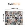 Anti Slip Shower Mat with Drainage Holes,PVC Loofah Shower Anti Slip Mat Indoor Bathroom Decor Doormats,Bathroom anti-slip mat Bathmat Easy to Clean, Shower Floor Mat Non Slip With massage.(80x120cm/3 view 2