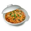 Casserole Clay Pot 50oz Saucepan White Ceramic Dry Bowls Soup Crock 1500ml Heat-resistant Cook (white DR25) view 1