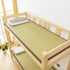 Japanese Floor Mattress Roll Up Mattress Tatami Mat Breathable Floor Lounger Guest Bed for Non Slip Floor Bed Foldable Ground Sleeping Pad Portable Natural Mats for Sleep, Yoga, Rug.(Light green,39x78 view 4