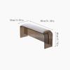 SABALON Foot Stools ottoman Shoe Bench Simple Style Bench Dining Chair Home Living Room Entrance Door Shoe Changing Bench Bed End Makeup Stool Shoe Changing Stool, S80cm view 3