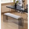 SABALON Foot Stools ottoman Shoe Bench Simple Style Bench Dining Chair Home Living Room Entrance Door Shoe Changing Bench Bed End Makeup Stool Shoe Changing Stool, S80cm view 4