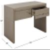 SAFAVIEH Home Collection Rune Sandy Grey Coffee Table with Drawers view 2