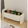 SABALON Foot Stools ottoman Shoe Bench Home Entrance Shoe Changing Stool Home Entrance Clothing Store Cloakroom Sofa Stool Long Storage Storage Stool Shoe Changing Stool(B), S100cm view 3
