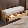 SABALON Foot Stools ottoman Shoe Bench Shoe Changing Stool Home Door Stool Integrated Simple Entry Storage Shoe Rack Soft Package Door Stool Stool Shoe Changing Stool(A), S100cm view 2