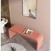 SABALON Foot Stools ottoman Shoe Bench Door-to-door Shoe-changing Stool, Household Doorway Bedside Stool, Bedroom Small Sofa, Clothing Store Bench Shoe Changing Stool(A,L100cm) view 2