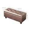SABALON Foot Stools ottoman Shoe Bench Shoe-changing Stool Can Be Used to Sit At The Door, Household Bedside Storage Stool, Long Sofa Stool Storage Stool Shoe Changing Stool(B), S100cm view 2