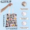 G2TUP Rick Grimes Tote Bag Rick Grimes Fans Gift Negan & Glenn & Dixon Shoulder Bag Maggie & Michonne Merch (A Lot Watch Out) view 3
