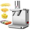 XQZMZSCP Commercial Vegetable Dicer Electric Fruit Dicing Machine Heavy Duty Stainless Steel Electric Carrot Potato Onion Granular Cube Cutting view 1