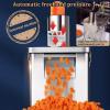 XQZMZSCP Commercial Vegetable Dicer Electric Fruit Dicing Machine Heavy Duty Stainless Steel Electric Carrot Potato Onion Granular Cube Cutting view 2