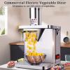 XQZMZSCP Commercial Vegetable Dicer Electric Fruit Dicing Machine Heavy Duty Stainless Steel Electric Carrot Potato Onion Granular Cube Cutting view 3