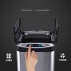DINBOZ26X Garbage Can 20L/30L intelligent induction garbage cans kitchen household large garbage cans with cover large capacity electric garbage basket Wastepaper Basket(Champagne,30L), Dingzhebo2022 view 3