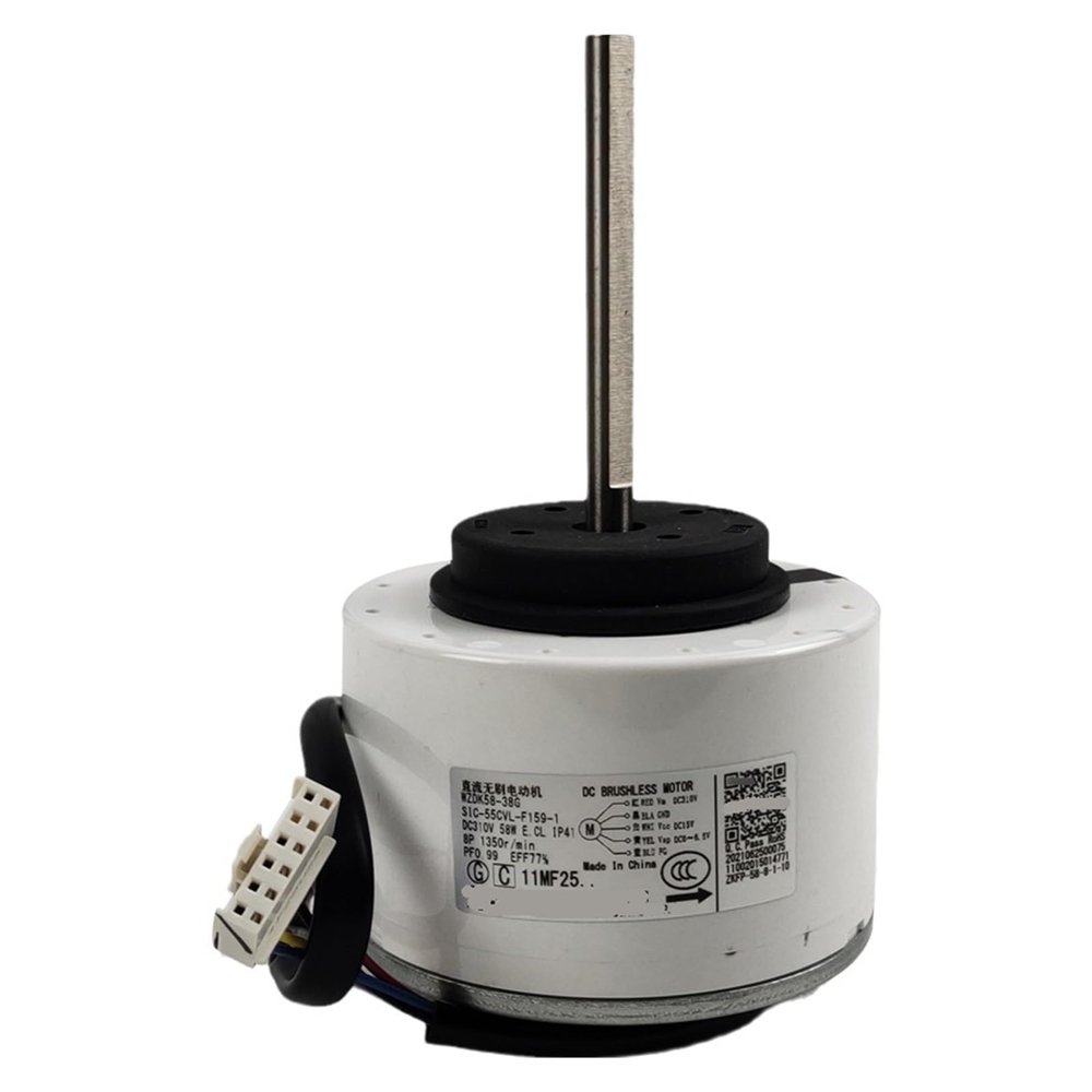 Bolisila Air Conditioning Motor WZDK58-38G SIC-55CVL-F159-1 DC310W 58W Brushless DC Motor Fan Motor