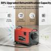 110 Pints Commercial Dehumidifiers for Crawl Spaces & Basement,Under House,Warehouse & Job Sites, Crawl Space Dehumidifier with Drain Hose, Remote Control, Auto Defrost, Humidity Control, CSA Listed view 2