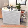 MTSYXYM Modern Radiator Cover Grill - Heating Cabinet Shelf, Stronger for Living Room, Shielding Design (L40*H75*T25cm) view 2