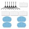 YUGHKBN Side Brush HEPA Filter Mop Cloth Replacement Robot Vacuum Cleaner Accessories,Compatible for MAMNV ZCWA Onson BR150/BR151(X) view 1