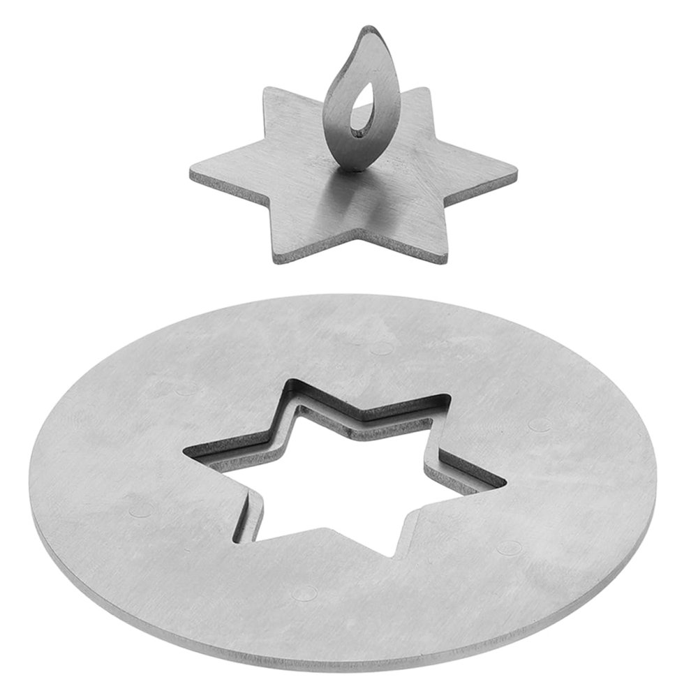 Amosfun Universal Round Scented Candle Toppers Cover Windproof Cup Tea Light Candle Cap Snuffer Stainless Steel Extinguisher Tool 3.14 x 3.14 x 0.98 Inch