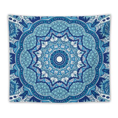 BiCca Blue Winter Tapestry Wall Hangings Decor Tapestries Wall for Living Room Bedroom Home Dorm Decor, 50"x60"