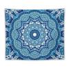 BiCca Blue Winter Tapestry Wall Hangings Decor Tapestries Wall for Living Room Bedroom Home Dorm Decor, 50"x60" view 1