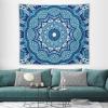 BiCca Blue Winter Tapestry Wall Hangings Decor Tapestries Wall for Living Room Bedroom Home Dorm Decor, 50"x60" view 3
