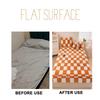 Milk Velvet Fitted Sheet with 2 Pillowcases, Soft Milk Velvet Mattress Cover Milk Velvet Bed Sheets Mattress Protector Cover, with 360elasticated Straps XXL D view 3