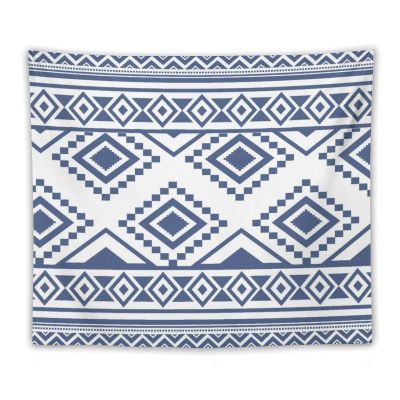 BiCca Black Geometric Tapestry HD Pattern Tapestry Wall Hanging For Bedroom Living Room Dorm Home Decoration, 50"x60"