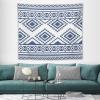 BiCca Black Geometric Tapestry HD Pattern Tapestry Wall Hanging For Bedroom Living Room Dorm Home Decoration, 50"x60" view 3
