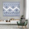 BiCca Black Geometric Tapestry HD Pattern Tapestry Wall Hanging For Bedroom Living Room Dorm Home Decoration, 50"x60" view 4