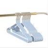 Slim,Non-Slip Suit Clothes Hangers,Swivel Hook, Notched Clothes Hangers Durable Ultra Thin Space Saving Velvet HangersStrong, Space Saving Hangers for Shirts, Jackets,- (30 Pack)(Blue,50 Pack) view 1