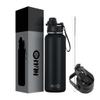 32oz Insulated Water Bottle Stainless Steel Water Bottle with Straw & Spout Lids | Double Wall Vacuum Flask | Spill Proof Travel Water Bottle, BPA-Free | Reusable Steel bottle for Hot & Cold view 1