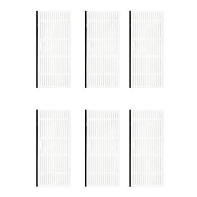 6 Pieces Sweeper Filter Replacement Spare PartsCompatible for HONITURE Q6 Pro Robot Vacuum Cleaner Filter