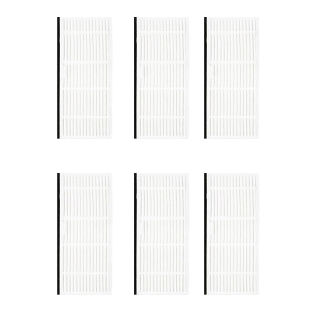 6 Pieces Sweeper Filter Replacement Spare PartsCompatible for HONITURE Q6 Pro Robot Vacuum Cleaner Filter