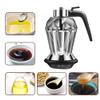TOPINCN Glass Honey Dispenser with Bracket, Feeding System, 200ML Capacity for Kitchen Tool, Oil Bottle, Maple Syrup Supplies (200ml Oil Pot) view 4