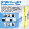 FCFMY 6 Packs FLT5000 Plastic Frame True HEPA Filter C Replacement Compatible with AC5000 AC5000E AC5250PT AC5350B AC5350BCA AC5350W AC5300B with 12 Packs Activated Carbon Pre-Filters view 2
